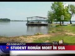 Student roman mort in SUA