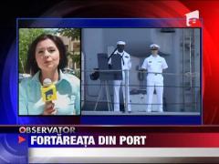 Nava fortareata in portul Constanta