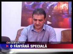 Fantana arteziana cu spuma la Resita