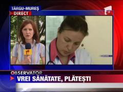 Sanatate, doar pe bani