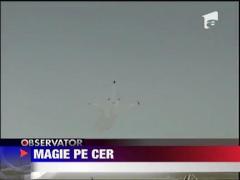 Magie pe cer la aeroportul Mihail Kogalniceanu