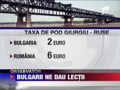 Bulgarii ne dau lectii