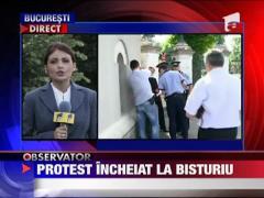 Protest incheiat la bisturiu