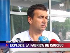 Trei victime ale exploziei la o fabrica de cauciuc