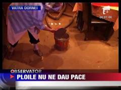 Ploile si vijeliile au continuat si aseara