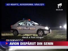 Un avion a disparut in timp ce zbura intre Deva si Alba Iulia