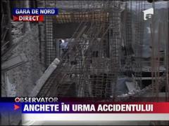 UPDATE / Zid prabusit peste muncitori in Capitala