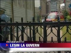 Vicepresedintele Institutului de Statistica a lesinat pe treptele Guvernului