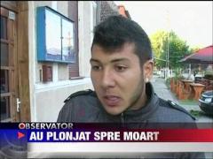 Au plonjat cu masina spre moarte