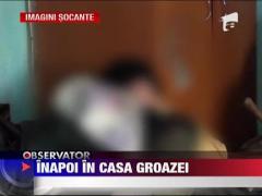 Tanara bolnava psihic gasita in lanturi, inapoi in infern