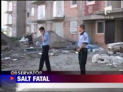 Accident de munca in Brasov: Un muncitor a cazut in gol de la etajul al saptelea al unui bloc