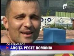 Arsita peste Romania