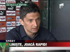 Liniste, joaca Rapid!
