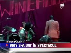 AMY a aparut beata pe secna la Belgrad