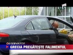 Grecia pregateste falimentul