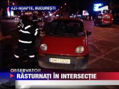 Rasturnati in intersectie