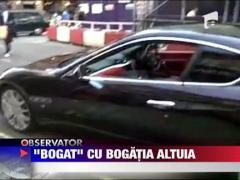 Paznicul care pozeaza in miliardar loveste din nou!