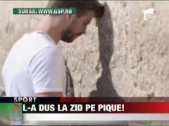 Pique a fost pus la zid de Shakira in vacanta!