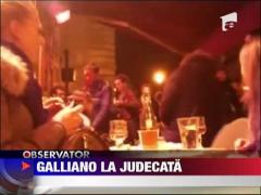 John Galliano la judecata