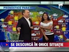 Tom Hanks prezinta vremea dansand la o televiziune spaniola