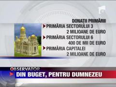 Bucurestenii finanteaza fara voie Catedrala Mantuirii Neamului