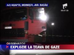 Explozie la teava de gaze