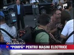 Prima statie de incarcare a masinilor electrice