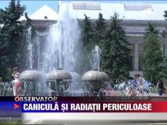 Canicula si radiatii periculoase in Romania