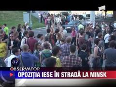 Arestari in masa in Belarus