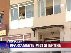 Romanii cauta apartamente mici si ieftine