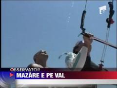 Radu Mazare si-a demonstrat talentele in ale surfingului