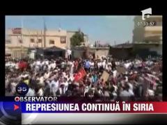 Represiunea continua in Siria