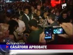 Mariajele homosexuale, legale in New York