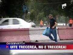 Trecerea de pietoni ascunsa