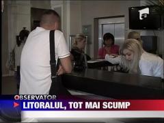 De vineri cresc tarifele pe litoral cu 30%