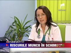 Riscurile muncii in schimburi