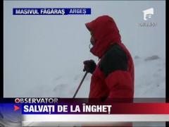 Turisti salvati de la inghet