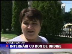 La Oradea pacientii asteapta sau platesc pentru internare in spital