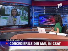 Concedierile in MAI, in CSAT