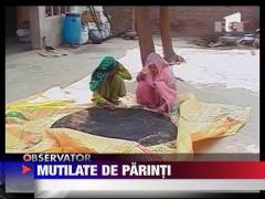 Copii mutilati de parinti in India