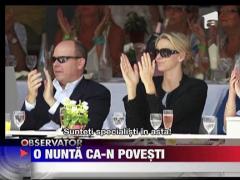 Nunta Printul Albert de Monaco, transmisa in format 3D