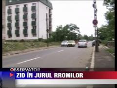 Rromii din Baia Mare vor fi incercuiti cu un zid