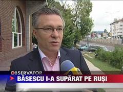 Rusia, iritata de declaratiile lui Traian Basescu‎
