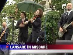 Antract si-a lansat noua piesa prin tot Bucurestiul intr-un TIR