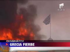 IMAGINI SOCANTE! Scutierii greci, luati la intrebari de autoritati