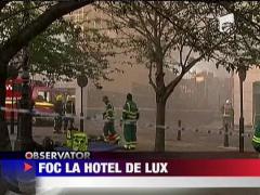 Incendiu la un hotel de lux din Londra