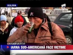 In America de Sud iarna este in toi