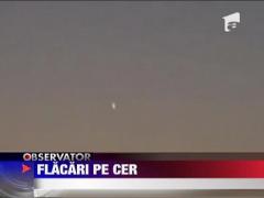 Minge de foc pe cerul Mexicului