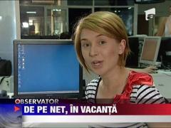 Cumparaturi de vacanta din fata calculatorului