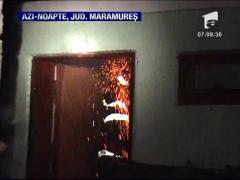 Un fulger a facut scrum casa unei batrana din Maramures